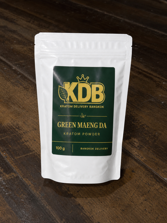 KDB Green Maeng Da kratom pouch